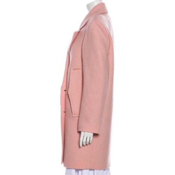 THEORY Virgin Wool light pink Peacoat - Picture 3 of 6